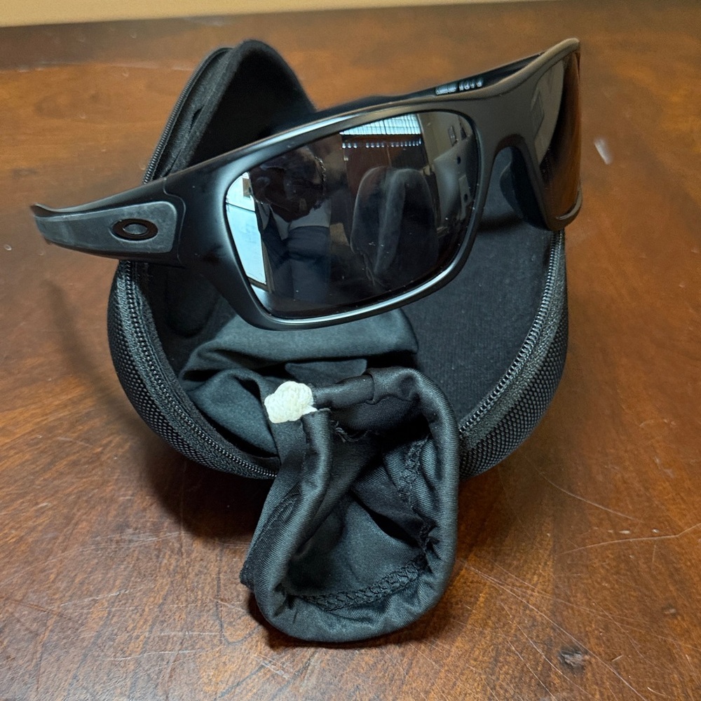 Oakley Glossy Black Sunglasses
